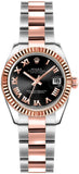 Rolex Lady-Datejust 26 Everose Rolesor Oyster Women's Watch 179171