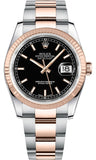 Rolex Datejust 36 Everose Gold & Stainless Steel Watch 116231-0093