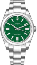 Load image into Gallery viewer, Rolex Oyster Perpetual 41 Green Dial Oystersteel Men's Watch 124300-0005