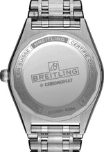 Load image into Gallery viewer, Breitling Chronomat Automatic 36 Mint Green Dial Watch A10380591L1A1