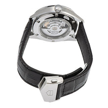Load image into Gallery viewer, Tag Heuer Carrera Day Date Black Dial Black Leather Strap Watch for Men - WBN2013.FC6503