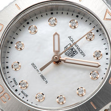 Load image into Gallery viewer, Tag Heuer Aquaracer Professional 200 Quartz Diamonds White Dial Silver Steel Strap Watch for Women - WBP1450.BA0622