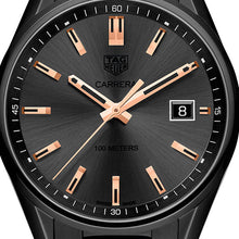 Load image into Gallery viewer, Tag Heuer Carrera Black Dial Watch for Women - WAR1113.BA0602