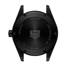 Load image into Gallery viewer, Tag Heuer Carrera Special Edition Black Dial Black Leather Strap Watch for Women - WAR1113.FC6392