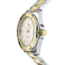 Load image into Gallery viewer, Tag Heuer Aquaracer Quartz White Dial Two Tone Steel Strap Watch for Men - WAY1120.BB0930