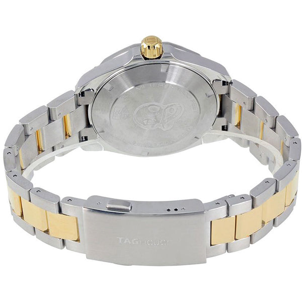 Tag Heuer Aquaracer Quartz White Dial Two Tone Steel Strap Watch for Men - WAY1120.BB0930