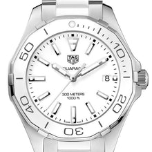 Load image into Gallery viewer, Tag Heuer Aquaracer Quartz White Dial Two Tone Steel Strap Watch Women - WAY131B.BA0914