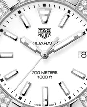 Load image into Gallery viewer, Tag Heuer Aquaracer Diamonds White Dial Two Tone Steel Strap Watch for Women - WAY131F.BA0914