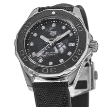 Load image into Gallery viewer, Tag Heuer Aquaracer Black Mother of Pearl Dial Watch for Women - WAY131M.FT6092