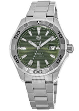 Load image into Gallery viewer, Tag Heuer Aquaracer Green Dial Watch for Men - WAY2015.BA0927