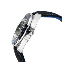 Load image into Gallery viewer, Tag Heuer Aquaracer Calibre 5 Automatic Black Dial Black Nylon Strap Watch for Men - WAY201C.FC6395