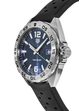Load image into Gallery viewer, Tag Heuer Formula 1 Quartz Blue Dial Black Rubber Strap Watch for Men - WAZ1118.FT8023