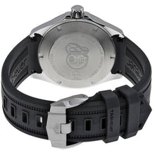 Load image into Gallery viewer, Tag Heuer Aquaracer Quartz Black Dial Black Rubber Strap Watch for Men -  WBD1110.FT8021
