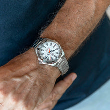 Load image into Gallery viewer, Tag Heuer Aquaracer Automatic White Dial Silver Steel Strap Watch for Men - WBD2111.BA0928