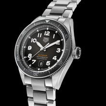 Load image into Gallery viewer, Tag Heuer Autavia Automatic Grey Dial Silver Steel Strap Watch for Men - WBE5114.EB0173