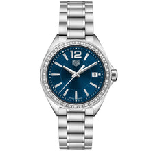 Load image into Gallery viewer, Tag Heuer Formula 1 Quartz Diamonds Blue Dial Silver Steel Strap Watch for Women - WBJ1316.BA0666