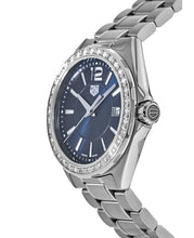 Load image into Gallery viewer, Tag Heuer Formula 1 Quartz Diamonds Blue Dial Silver Steel Strap Watch for Women - WBJ1316.BA0666