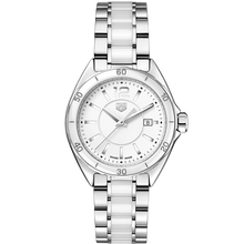 Load image into Gallery viewer, Tag Heuer Formula 1 Quartz White Dial Two Tone Steel Strap Watch for Women - WBJ141AC.BA0974