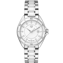 Load image into Gallery viewer, Tag Heuer Formula 1 Diamonds White Dial Two Tone Steel Strap Watch for Women - WBJ141AD.BA0974