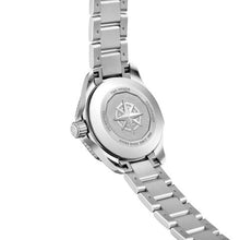 Load image into Gallery viewer, Tag Heuer Aquaracer Professional 200 Automatic Diamond Green Dial Silver Steel Strap Watch for Women - WBP2415.BA0622