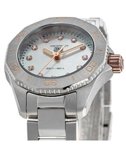 Load image into Gallery viewer, Tag Heuer Aquaracer Professional 200 Quartz Diamonds White Dial Silver Steel Strap Watch for Women - WBP1450.BA0622