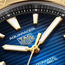 Load image into Gallery viewer, Tag Heuer Aquaracer Professional 200 Automatic Blue Dial Blue Rubber Strap Watch for Men - WBP2150.FT6210