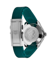 Load image into Gallery viewer, Tag Heuer Aquaracer Professional 300 Automatic Diamonds Green Dial Green Rubber Strap Watch for Women - WBP231G.FT6226
