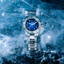 Load image into Gallery viewer, Tag Heuer Aquaracer Professional 200 Automatic Diamond Blue Dial Silver Steel Strap Watch for Women - WBP2411.BA0622