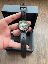 Load image into Gallery viewer, Tag Heuer Formula 1 Alec Monopoly Special Edition Black Rubber Strap Watch for Men - WAZ1119.FT8023