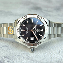 Load image into Gallery viewer, Tag Heuer Aquaracer Black Dial Watch for Men - WAY2110.BA0928