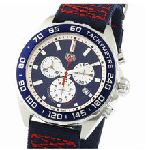 Load image into Gallery viewer, Tag Heuer Formula 1 Redbull Edition Chronograph Blue Dial Blue NATO Strap Watch for Men - CAZ1018.FC8213