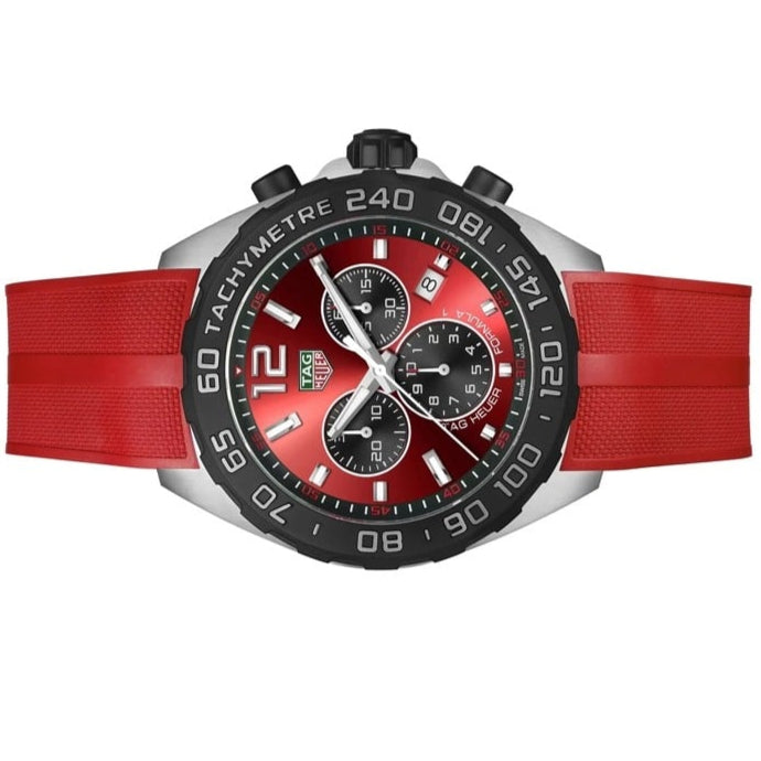 Tag Heuer Formula 1 Red Dial Watch for Men - CAZ101AN.FT8055
