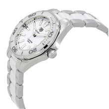Load image into Gallery viewer, Tag Heuer Aquaracer Quartz White Dial Two Tone Steel Strap Watch Women - WAY131B.BA0914