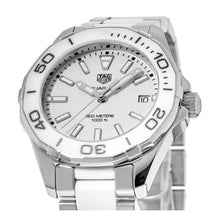Load image into Gallery viewer, Tag Heuer Aquaracer White Dial Watch for Women - WAY131B.BA0914