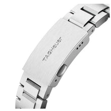 Load image into Gallery viewer, Tag Heuer Aquaracer Automatic Match Timer Black Dial Silver Steel Strap Watch for Men - WAY201G.BA0927