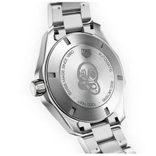 Load image into Gallery viewer, Tag Heuer Aquaracer Calibre 5 Green Dial Silver Steel Strap Watch for Men - WAY201S.BA0927